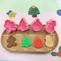 Christmas Plastic Cookie Cutter for DIY Baking Decor