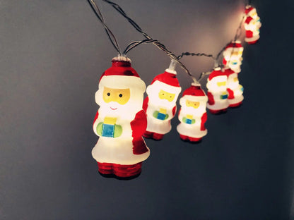 USB LED Santa String Lights for Christmas Decor