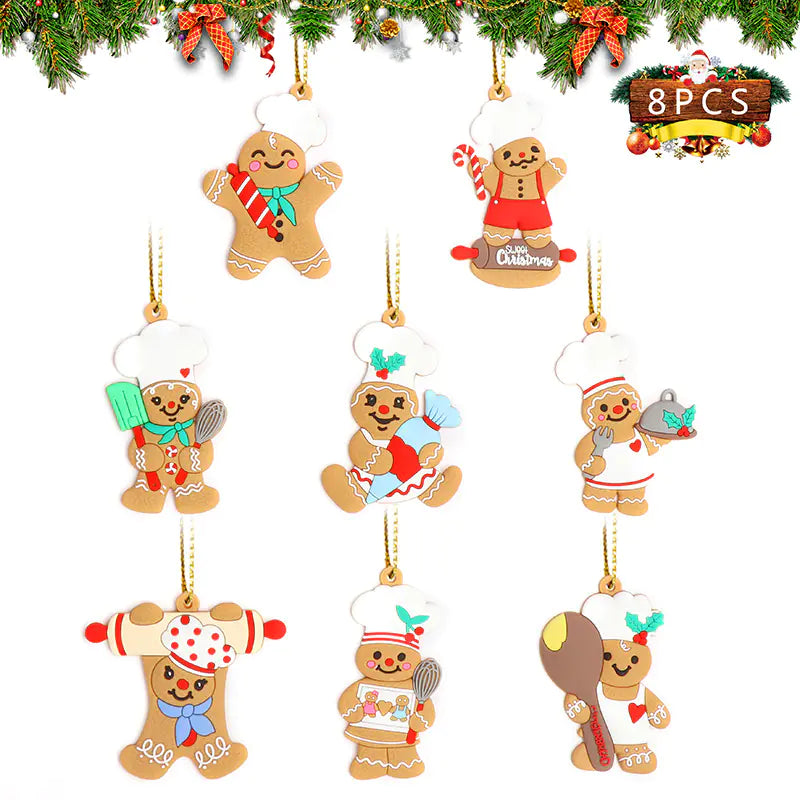 Chef Gingerbread Man Ornament