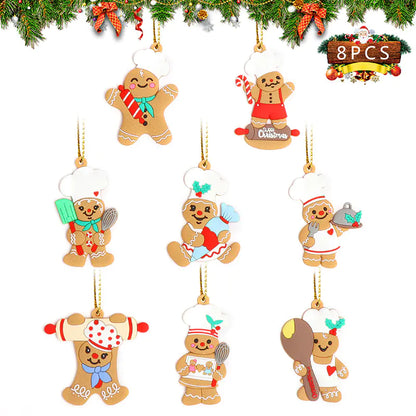 Chef Gingerbread Man Ornament