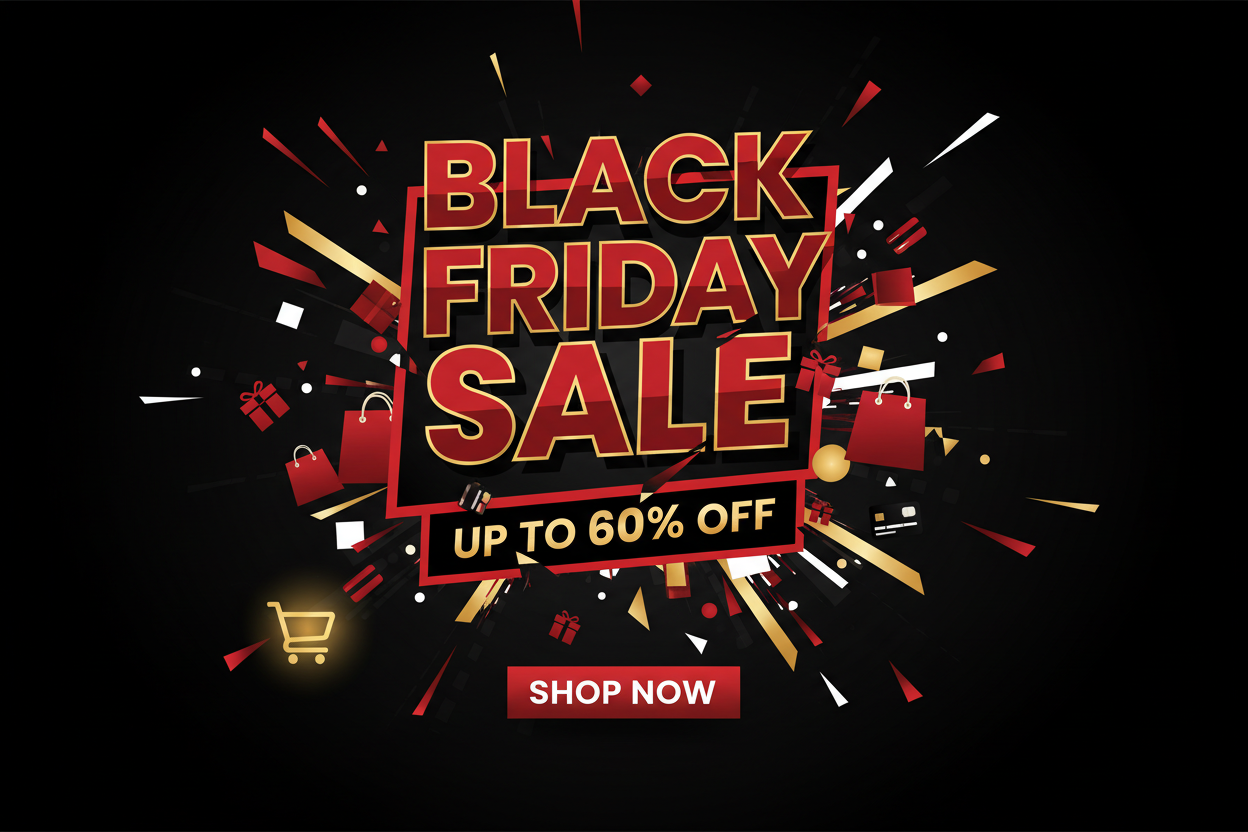black friday sale upto 60% off
